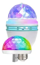 Comprar Foco Lampara Rgb + Mini Foco Led Rgb Giratorio Bolichero Usb