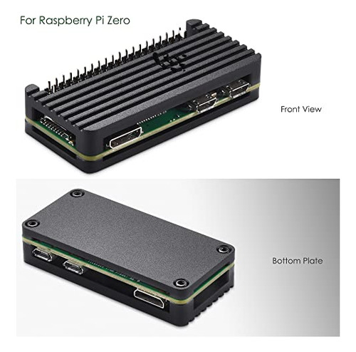 Kit De Fundas Para Raspberry Pi Zero, Pasivo De Aluminio Iun