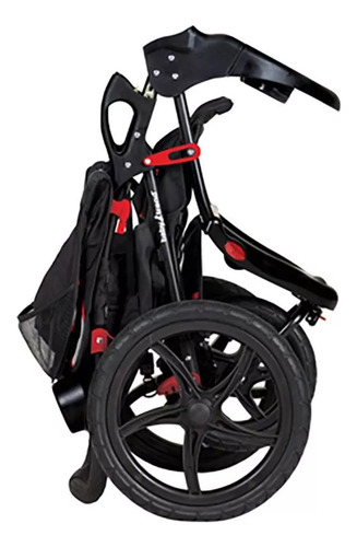 Carreola Baby Trend Range Jogging Millennium Negro Negro Y Gris (Usado)