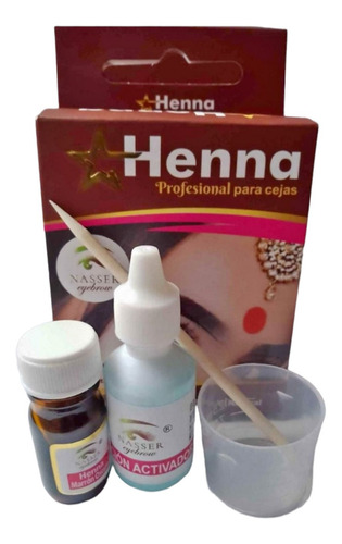 Henna Para Cejas, Efecto Natural