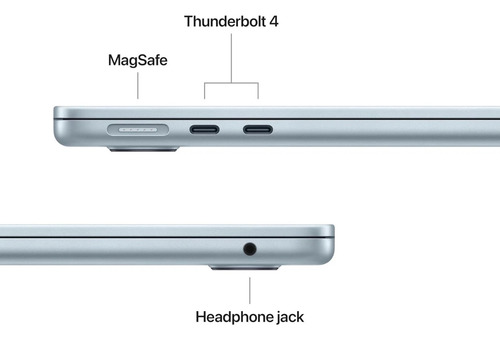 Macbook Air M4 512gb 16gb Ram Sky Blue Azul-celeste
