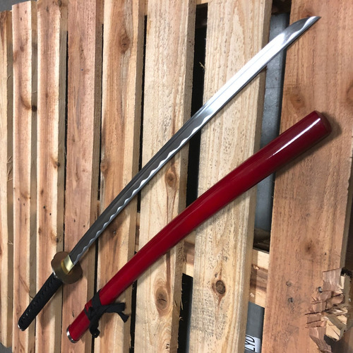 Imagen 6 de 10 de Katana 100% Funcional Filo Maximo Acero Carbon 10 Variantes
