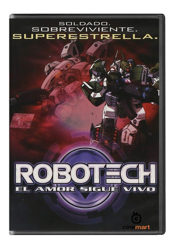 Robotech El Amor Sigue Vivo Pelicula Dvd