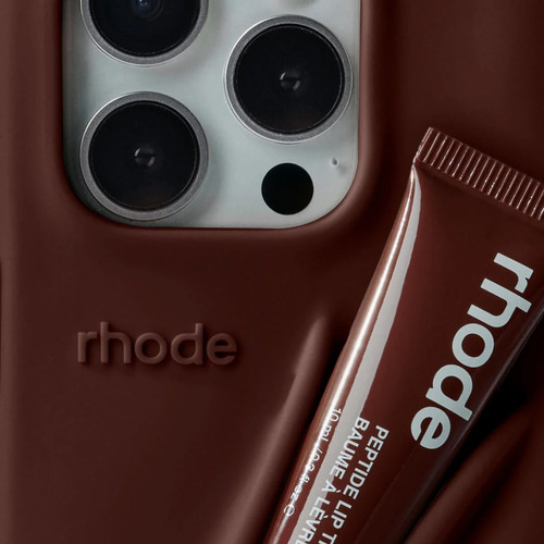 Funda Rhode Original Incluye Lip Gloss En Conjunto Expresso Iphone 12/13 Pro Max