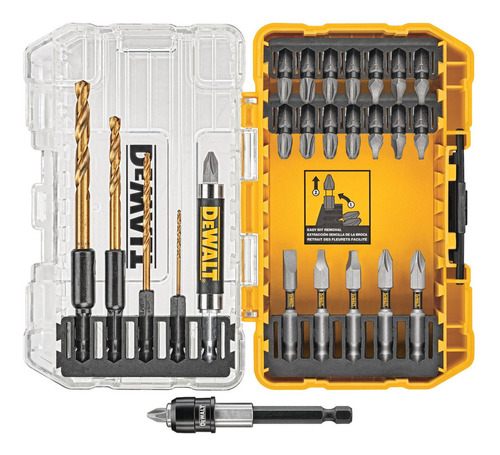 Juego Puntas/brocas Destornillador 27 Pzas. Dewalt Dw2504tg