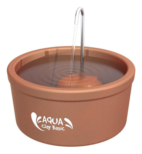 Fonte Bebedouro Para Cães E Gatos Aqua Clay