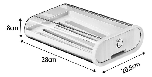 Contenedor De Almacenamiento Tipo Cajón Para Huevos,
