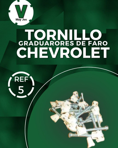 Tornillo Graduador De Faro Chevrolet