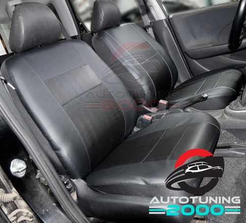Imagen 6 de 9 de Fundas Cubre Asientos Cuero Automotor Punzonada Ford Ka 2016
