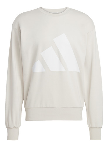 Buzo Essentials Logo Grande Felpa Francesa Je8953 Adidas