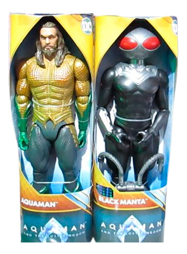 Figura Dc The Lost Kingdom Aquaman Vs Black Manta