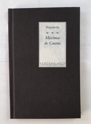 Napoleón Máximas De Guerra (Usado)