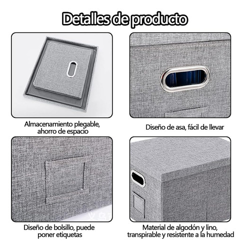 Colgante Archivero Expandible Oficio De Lino Color Gris