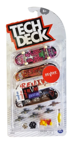 Tech Deck Dedos Set Patinetas Coleccion