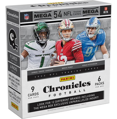 Panini Chronicles Nfl - Juego De Cartas Coleccionables De Fu