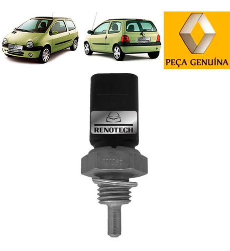 Sensor Temp Injeçao Preto Twingo 1998 A 2002 226306024r