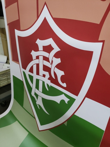 Adesivo Geladeira E Freezer Fluminense Tricolor Fluzão Flu