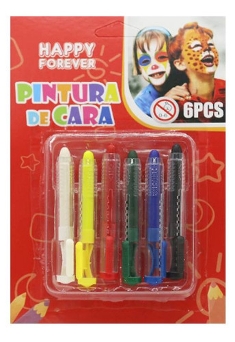 Pinta Carita  Happy Forever Para Niños X1 Unidad