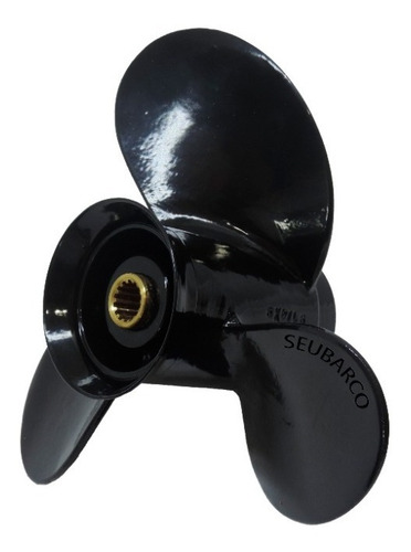 Imagem 2 de 7 de Hélice P/motor Mercury/tohatsu Super 15 Hp A 18 Hp 9 1/4 X 9