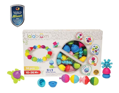 Perlas Educativas Babaloom Juguete Top Toy 10 Meses A 3 Años