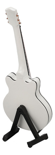Adorno De Guitarra De Madera, Estuche De Madera En Miniatura