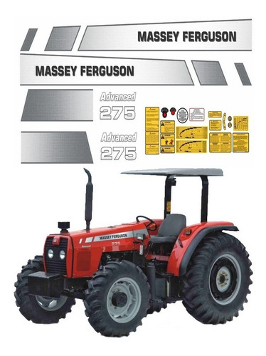 Faixa Trator Massey Ferguson 275 Advanced