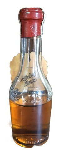 Botellita Miniatura Peters Vino Marbete Blanco C.contenido (Usado)