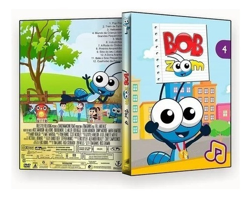 Bob Zoom 4 Volumes Em 1 Dvd | Parcelamento sem juros