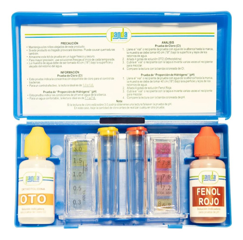 Kit Mantenimiento Para Piscina Panda Pa-kit/mtto-5p-3 5 En 1