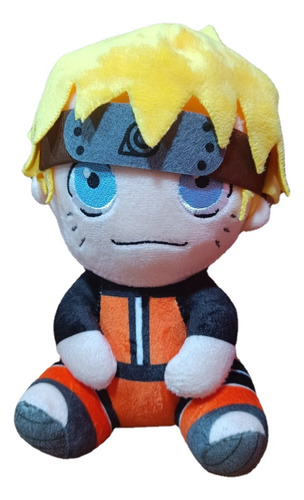 Peluche Naruto Gen Naruto Amarillo Tamaño Mediano