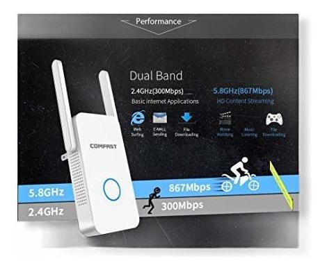 Mejorada Gigabit Wifi Amplificador 1200 Mbps Wireless Range