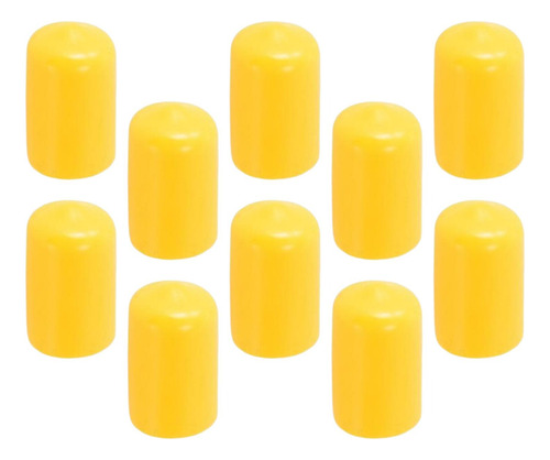 2 X 10x Cue Tip Cover Protector Snooker Accesorios Amarillo