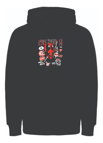 Hoodies Busos Buzos Deadpool Dead Pool Chimichangas 