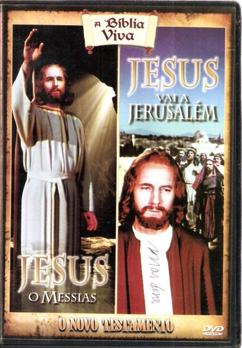 Dvd Jesus O Messias Jesus Vai A Jerusálem  O Novo Testamento