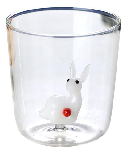 Taza De Café Transparente De 9cmx6.5cmx8.5cm