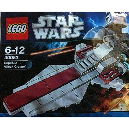 Crucero De Ataque Lego Star Wars Republic (30053), En Bolsa