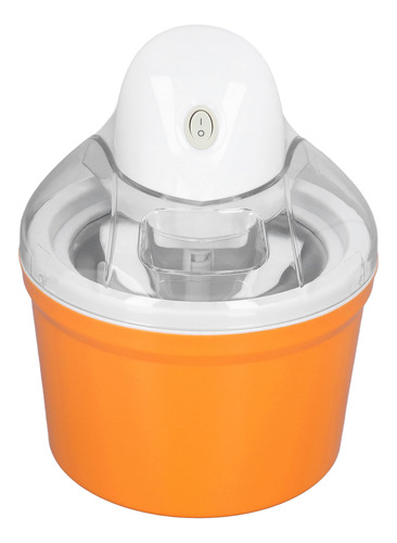 Máquina Para Hacer Helados Naranja De 1,2 L, Gran Capacidad,