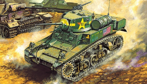 M3a1 Stuart - 1:35 Academy - 13269 - Tanque Ligero Americano