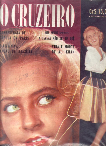 O Cruzeiro 1960.miss Brasil.garrincha.juscelino.pery Ribeiro