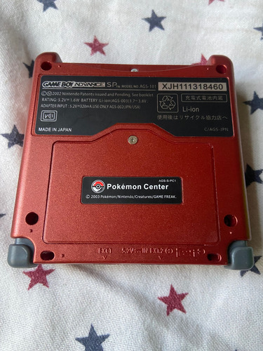 Game Boy Advance Color Rojo Rojo (Usado)