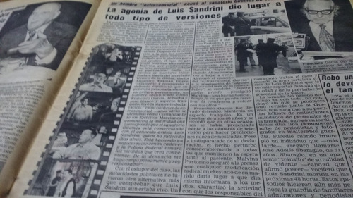 Semanario 53 Luis Sandrini La Agonia 1980