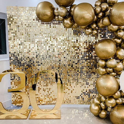 Shimmer Wall Magico Lentejuelas Brillo Glitter Cortina