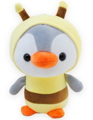 Peluche Kawaii Pingüino Con Disfraz De Abeja Suave Regalo