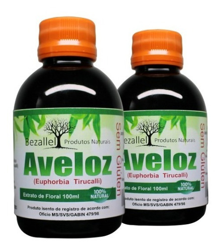 Imagem 1 de 3 de Kit 2 Un Extrato De Aveloz C/ Desconto Prêmio Excelência