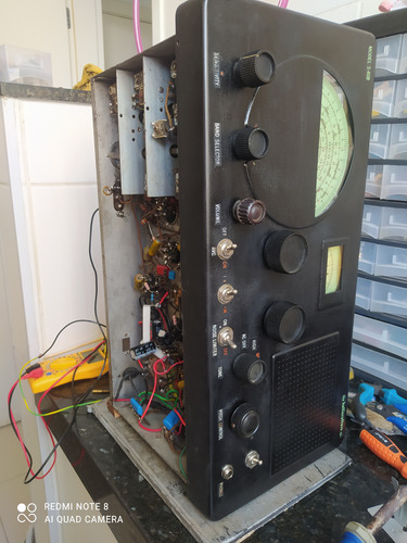 Rádio Valvulado Hallicrafters Model S-40b - Funcionando (Usado)
