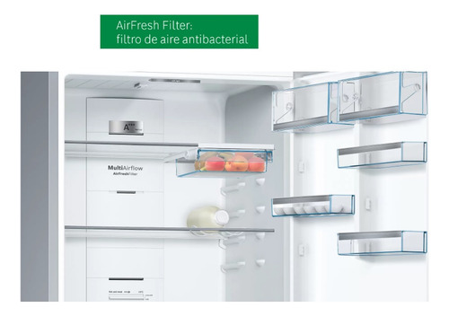 Refrigeradora Bosch Kgn76ai40b Bottom Freezer 521 L No Frost