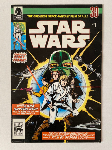 Star Wars #1 Dark Horse 20 Years Reprint 2006 Lucas Books (Usado)