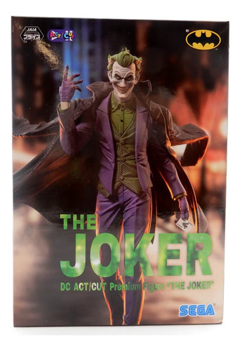 Figura del Joker Joker Premium de Sega Dc Comics Act Cut