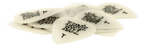 Palheta Super Glow Brilha No Escuro Fina 12 Un Ernie Ball Tamanho Fino