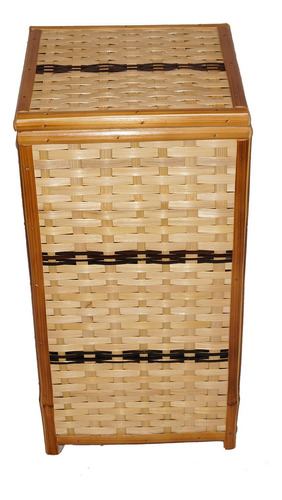 Roupeiro De Bambu 61x30x30 Grande